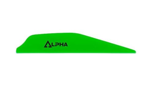BOHNING ALPHA AR 1250 VANE (Option: 2.8" NEON GREEN 36PK)