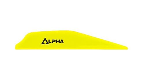 BOHNING ALPHA AR 1250 VANE (Option: 2.8" NEON YELLOW 36PK)