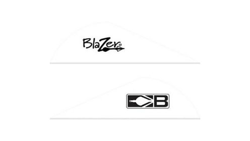 BOHNING BLAZER VANES (Option: 2" SOLID WHITE 36PK)
