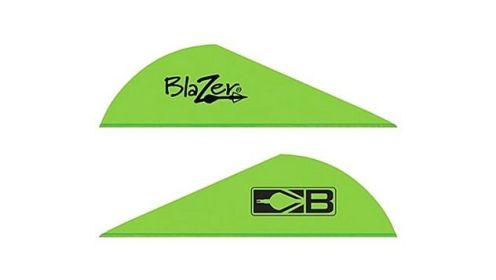 BOHNING BLAZER VANES (Option: 2" SOLID NEON GREEN 100PK)