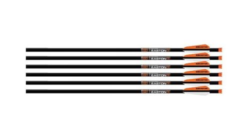 EASTON XBOW BOLT 9MM CARBON (Option: 22" W/3" VANES HALF MOON 6-PK)