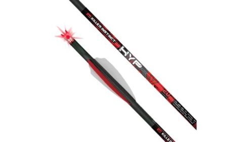 KILLER INSTINCT HYPR-V XBOW BOLTS 20" 6-PACK (Option: BOLTS 20" LIGHTED 3-PACK)