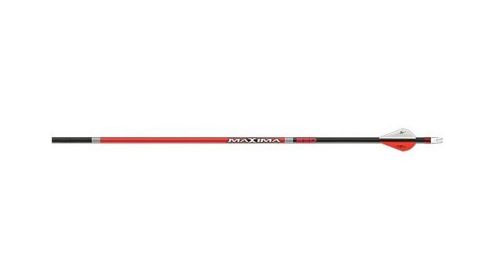 CARBON EXPRESS ARROW MAXIMA (Option: RED 350 W/2" VANES 6PK)