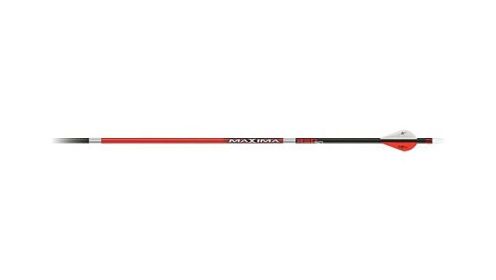 CARBON EXPRESS ARROW MAXIMA (Option: RED SD 350 W/2" VANES 6PK)