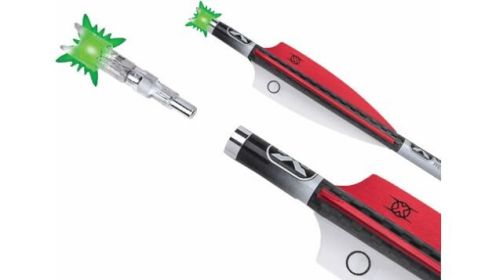 TENPOINT LIGHTED XBOW NOCK (Option: ALPHA-BLAZE GREEN 3PK)