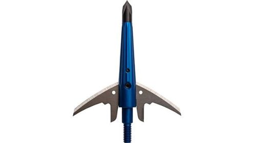 SWHACKER BROADHEAD LEVI MORGAN (Option: 2-BLD CURVED 100GR 2" CUT 3PK)