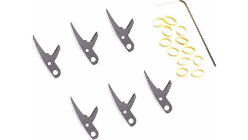 SWHACKER REPLACEMENT BLADES (Option: LEVI MORGAN 2-BLD 100GR CURVED)