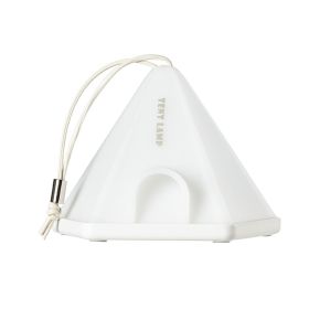 Tent-Shape USB Charging Wild Camping Atmosphere Light (Color: White, Type: Camping Light)